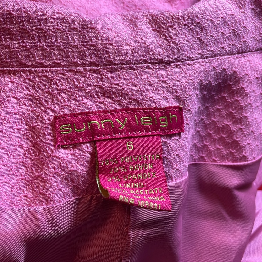 Pink short sleeve jacket - Picture 5 of 5